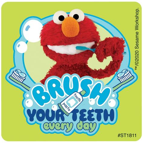 elmo teeth brushong video.